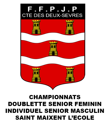 CHAMPIONNATS DOUBLETTE SENIOR FEMININ ET INDIVIDUEL SENIOR MASCULIN
