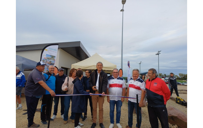 Inauguration des nouveaux terrains extérieurs à Thouars